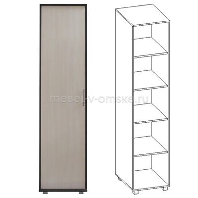 ФР008 Шкаф Джон бельевой. Размер: 466х2100х600.