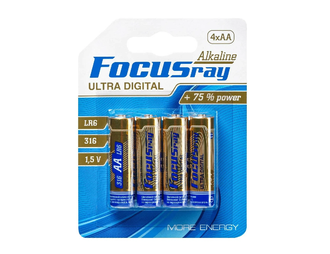 Батарейка АА FOCUSray LR6 ULTRA DIGITAL щелочная (в упаковке 4 шт)
