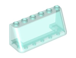 Windscreen 2 x 6 x 2, Trans-Light Blue (4176 / 4287016 / 6245193)