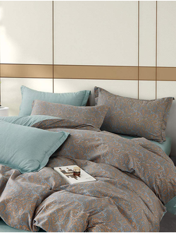 Постельное белье TANGO комплект сатин двуспальный 180x210x1 220x245x1 70x70x2 TS02-X305-70