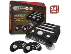 Обновленный Retron 3 (NES, SNES, SEGA) 2.4 GHz Edition (Onyx Black)