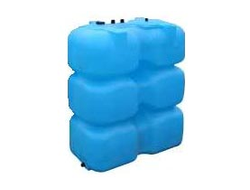 Бак топливный 1500 л пластиковый (с обвязкой)