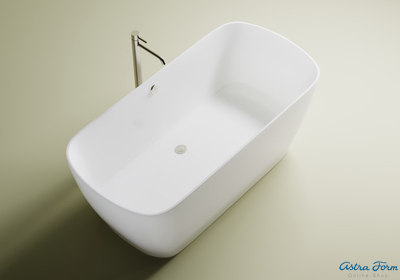 Astra-Form ванна Антарес Solid Surface 160/75 см белая матовая