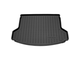Коврик в багажник пластиковый (черный) для Kia Seltos (20-Н.В.)  (Борт 4см)
