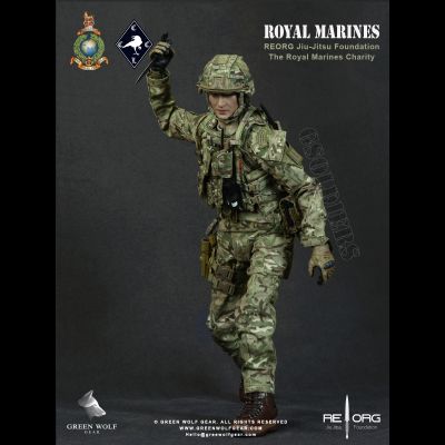 ПРЕДЗАКАЗ - Королевский морской пехотинец (Том Харди) - Коллекционная фигурка 1/6 Scale British Royal Marine REORG Figure Featuring TOM HARDY (GWG-011) - Green Wolf Gear