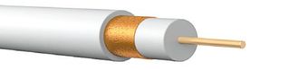 Коаксиальный кабель RG-6. Белый