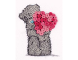 Tatty Teddy с сердцем из роз (MTY-2125), Panna (набор для вышивания) vkn vkn