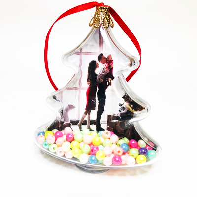 шар елочный под полиграфическую вставку, елочные шары под вставку фото, шар елочный акриловый