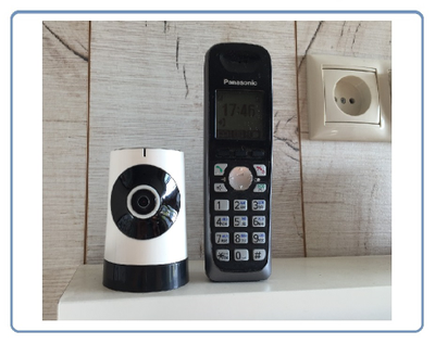 Видеоняня /WiFi видеокамера панорамная с DVR (fish-mini), HD