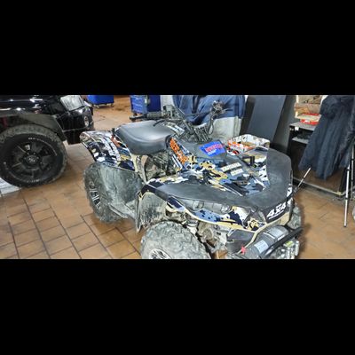 Наклейки на квадроцикл Linhai Yamaha В300 2022 №3199