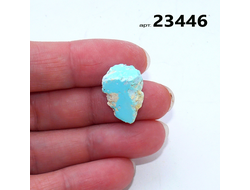 Бирюза натуральная (необработанная) Армения арт.23446: 2,1г - 19*13*10мм