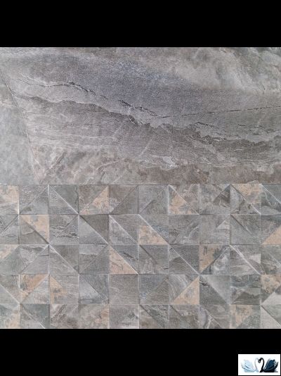 Плитка Eurotile Kota Grafit Matt 30x60 см настенная матовая, рваный камень