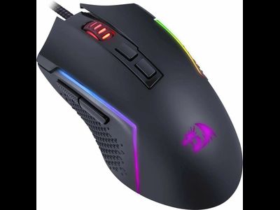 Мышь игровая Redragon Trident Lite черная,RGB,7кн,8000dpi