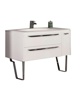 АКВАТОН. Тумба-умывальник "Блент 2Б 100" 1A165901BL010 с раковиной "Блент Д" 1000 белая 1A708531BL010