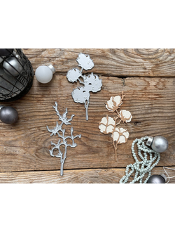 Набор ножей для вырубки "Хлопковый бутон"