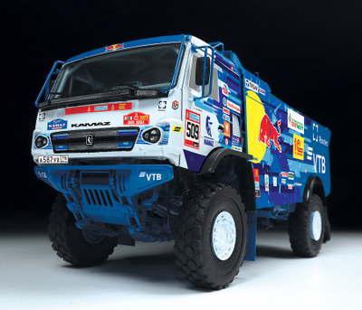 Сборная модель: (Звезда 3657) Автомобиль KAMAZ-43509