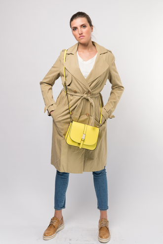 Тренч песочный