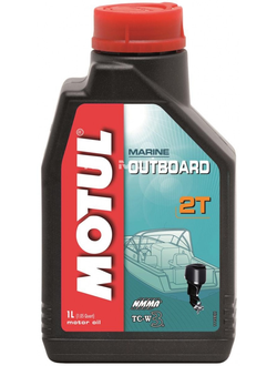 МОТОРНОЕ МАСЛО MOTUL OUTBOARD 2T-1 ЛИТРА