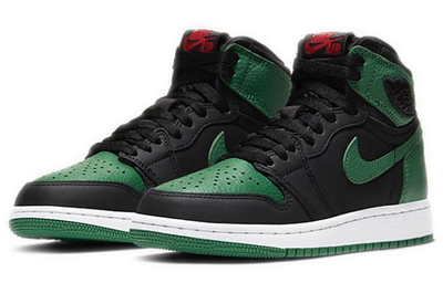 Green nike deals jordans