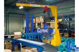 Кран консольный 