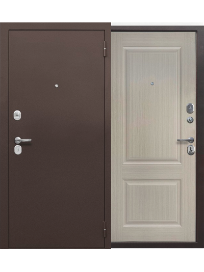 Тайга 7 см Медный антик Бежевый клен