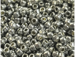 Toho 11/0 - 5г - PF565  Гальванизированный со стойким покрытием синий сланец (никель/платина)