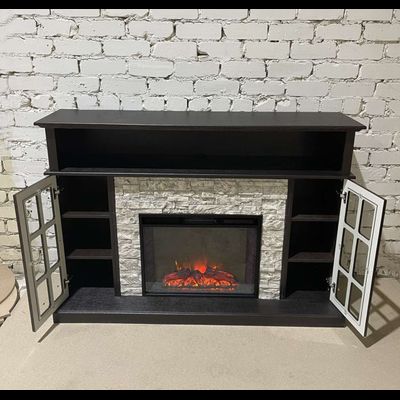 Электрокамин Бордо BL M6 с очагом Sparta 25.5 LED