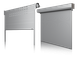 Рулонні ролетні ворота Дорхан, розмір 2500х3000, AG/77 профіль