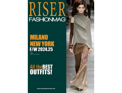 Riser Fashionmag Milano - New-York Fall Winter 2025,  Иностранные журналы о моде, Intpressshop