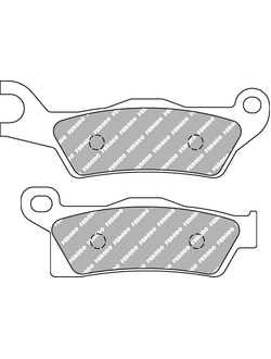 Тормозные колодки Ferodo FDB2273SG (FA617) для BRP Can-Am G2 Outlander/Renegade (передние правые, задние) (705601014, 715900249)