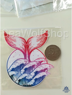 Наклейка сувенир оракал Кит №8