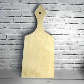 Доска разделочная из дерева 380*180*16 мм с прямым краем