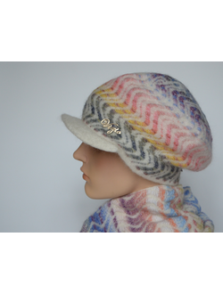 Разноцветная кепка Vizio Визио Италия 5856 W