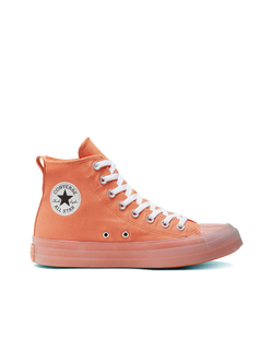 Кеды Converse All Star Cx Stretch Canvas оранжевые высокие 168567C