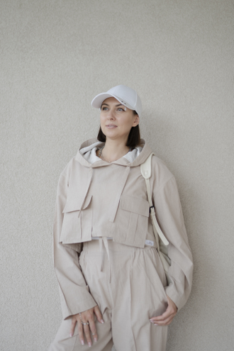 Спортивный костюм из вареного хлопка