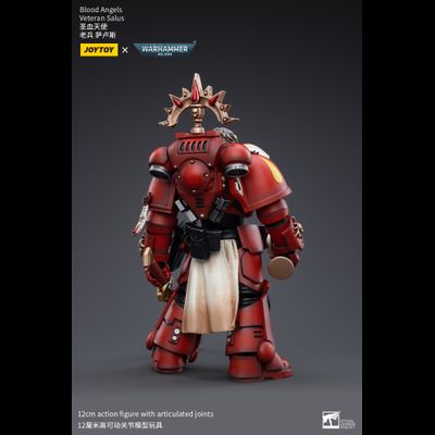 Салюс, ветеран Кровавых Ангелов (Warhammer 40k) - КОЛЛЕКЦИОННАЯ ФИГУРКА 1/18 Blood Angels Veteran Salus (JT3389) - JOYTOY