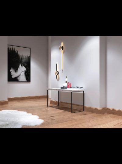 Напольный плинтус Decor-Dizayn 701-90SH, влагостойкий, ударопрочный, 2,4 метра