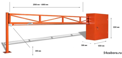 АНТИВАНДАЛЬНЫЕ ШЛАГБАУМЫ