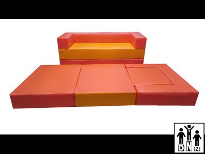 Детская игровая мебель Малыш желтый / оранжевый DNN