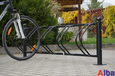 Компактная велопарковка - стойка для велосипеда