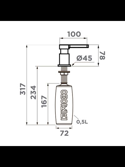 Дозатор OMOIKIRI OM-05