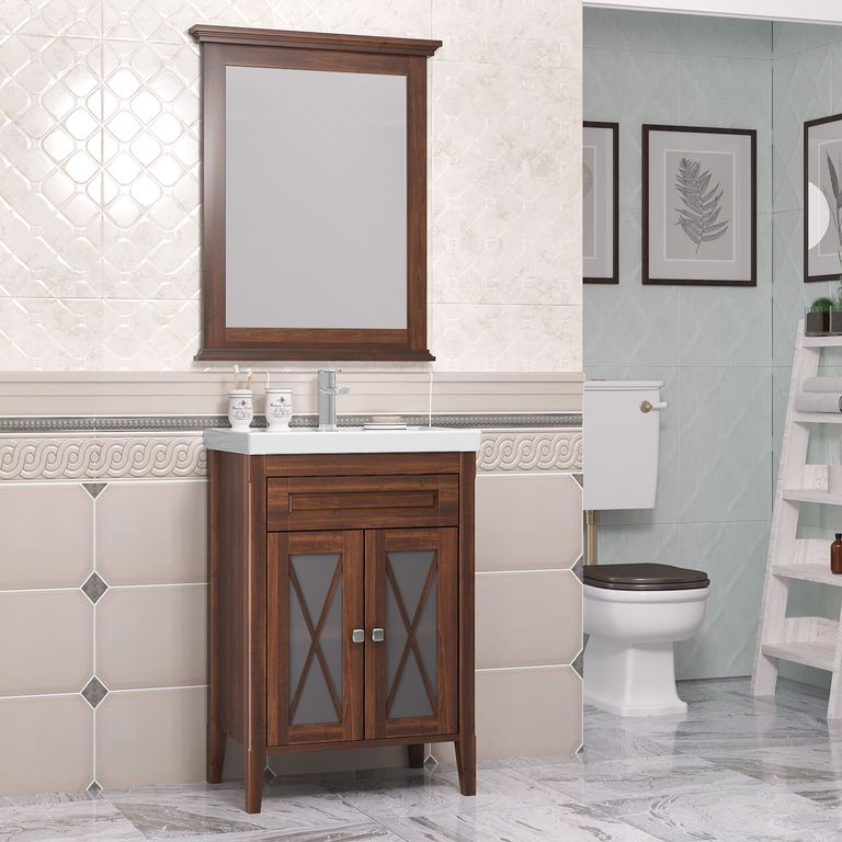 КОМПЛЕКТ МЕБЕЛИ ПАЛЕРМО 60 СВЕТЛЫЙ ОРЕХ (АКЦИЯ)