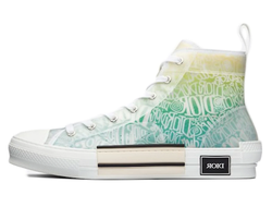 Кеды Converse Dior разноцветные высокие