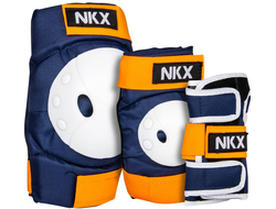 Купить комплект защиты NKX Kids 3-pack Pro (Blue/Orange) в Иркутске