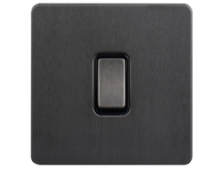 Переключатель одноклавишный T&J Electric Ultimate II Gun Metal