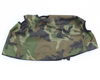 Чехол для капота лодочного мотора Fish3 камуфляж (ткань палатка, внутри флис) на застежке