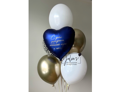 Фонтан с синим сердцем