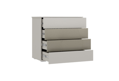 Атлантис Комод КМ-001 Кашемир / МДФ - матовая Флан GA-06