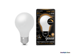 Gauss LED Filament A60 OPAL Dimmable 10w 840 E27