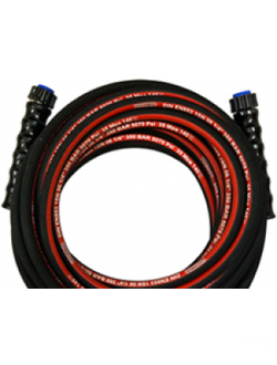 Шланг ВД гайка-гайка, 2SN-06, 450 бар, 20 м, двухоплеточный